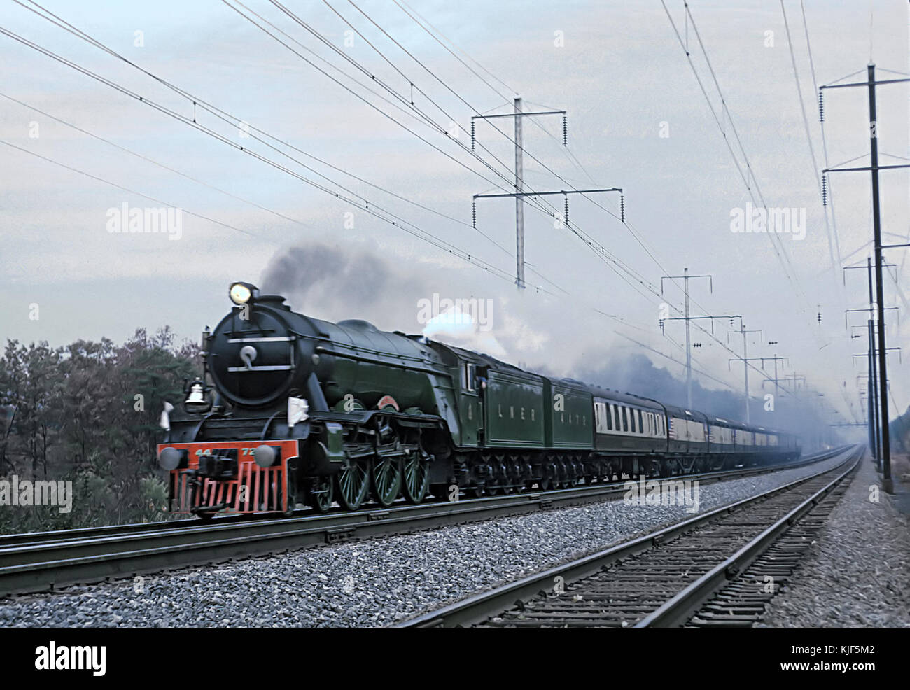 Flying Scottsman à Glenndale, MD Le 25 octobre 1969 (24242813145) Banque D'Images