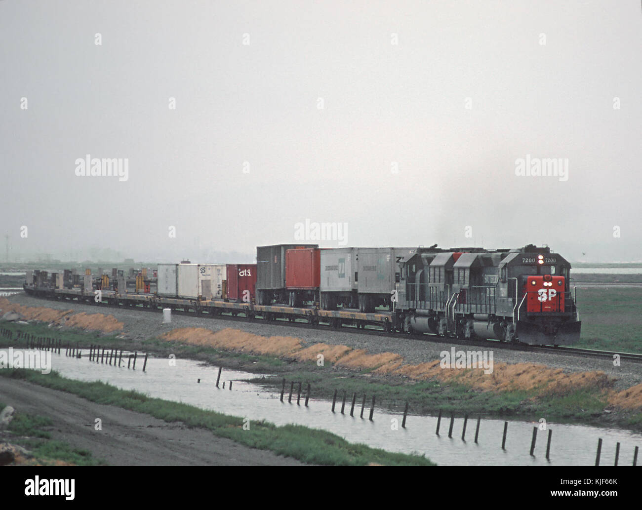 Quelques photos de trains du Pacifique Sud à partir de l'appareil photo de Roger Puta 6 Photos (30410746251) Banque D'Images