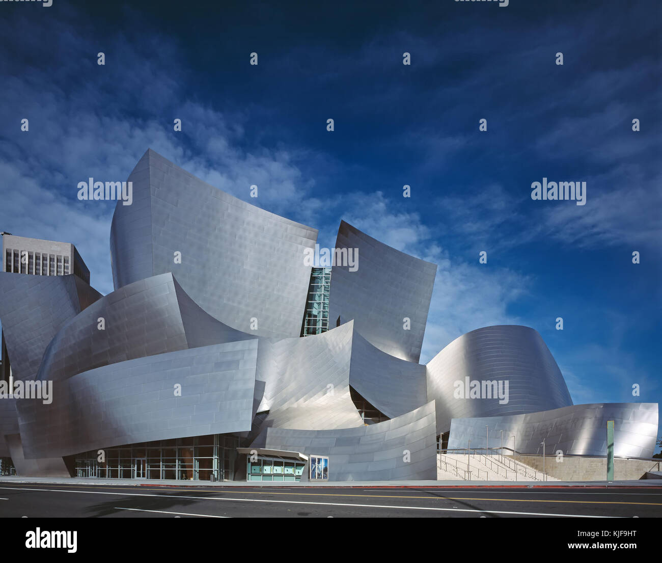 Disney Concert Hall par Carol Highsmith modifier2 Banque D'Images