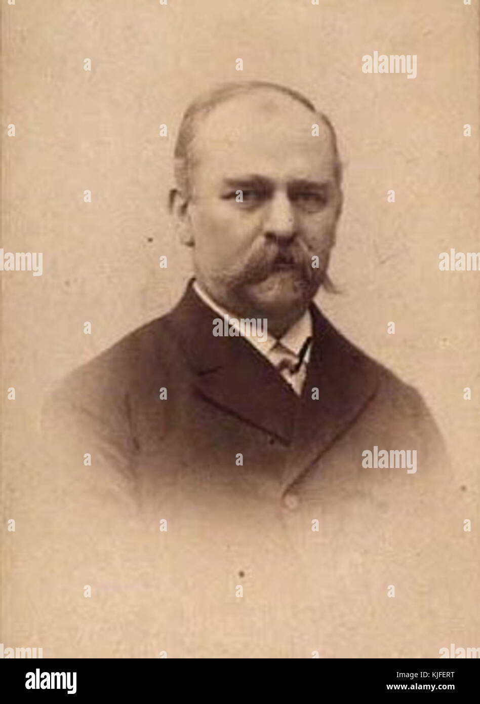 Peter Christian Knudsen 1848 1910 Banque D'Images