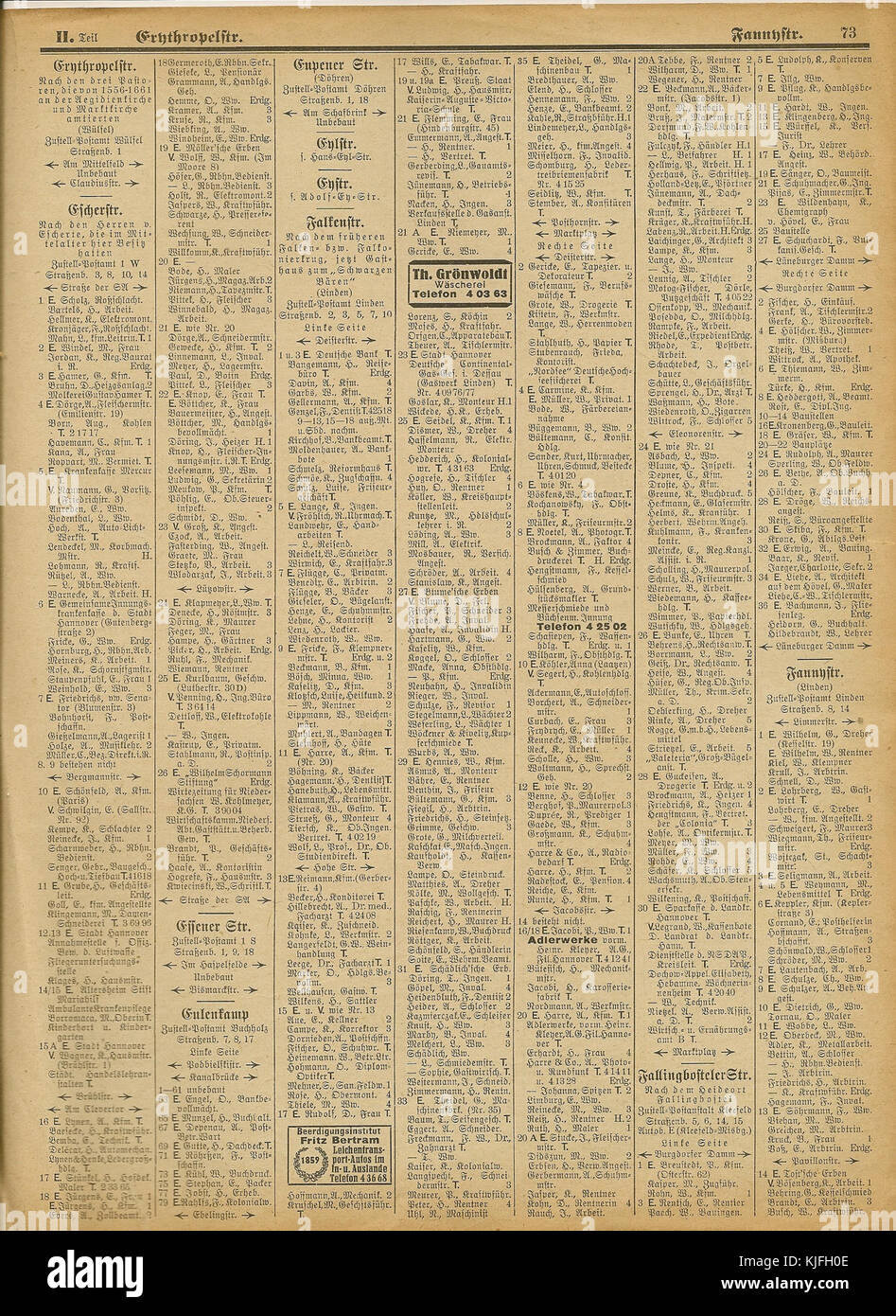 1942 AB H II S073 Banque D'Images