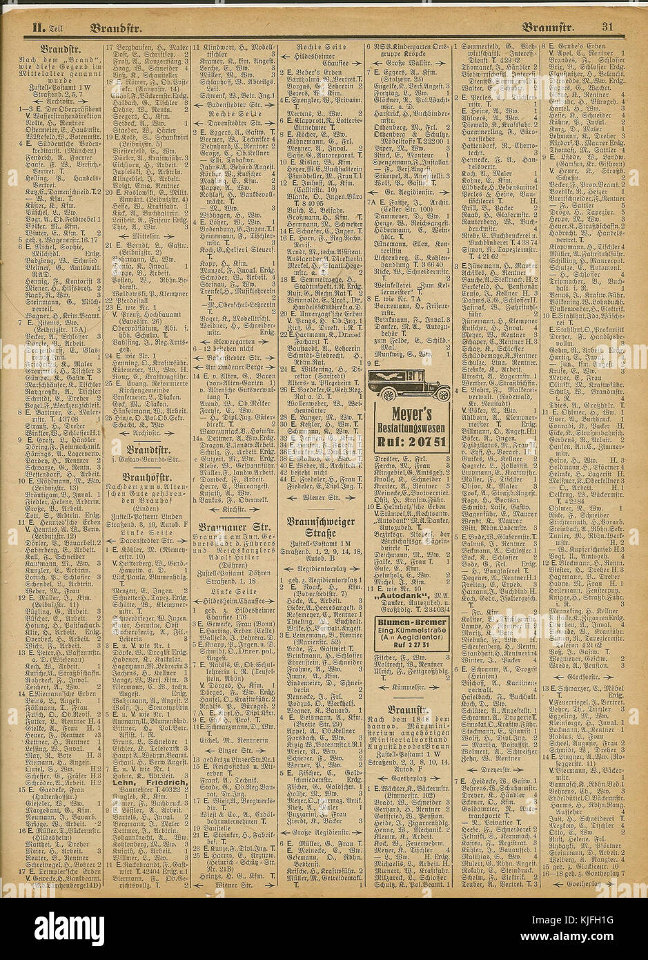 AB H 1942 S031 II Banque D'Images