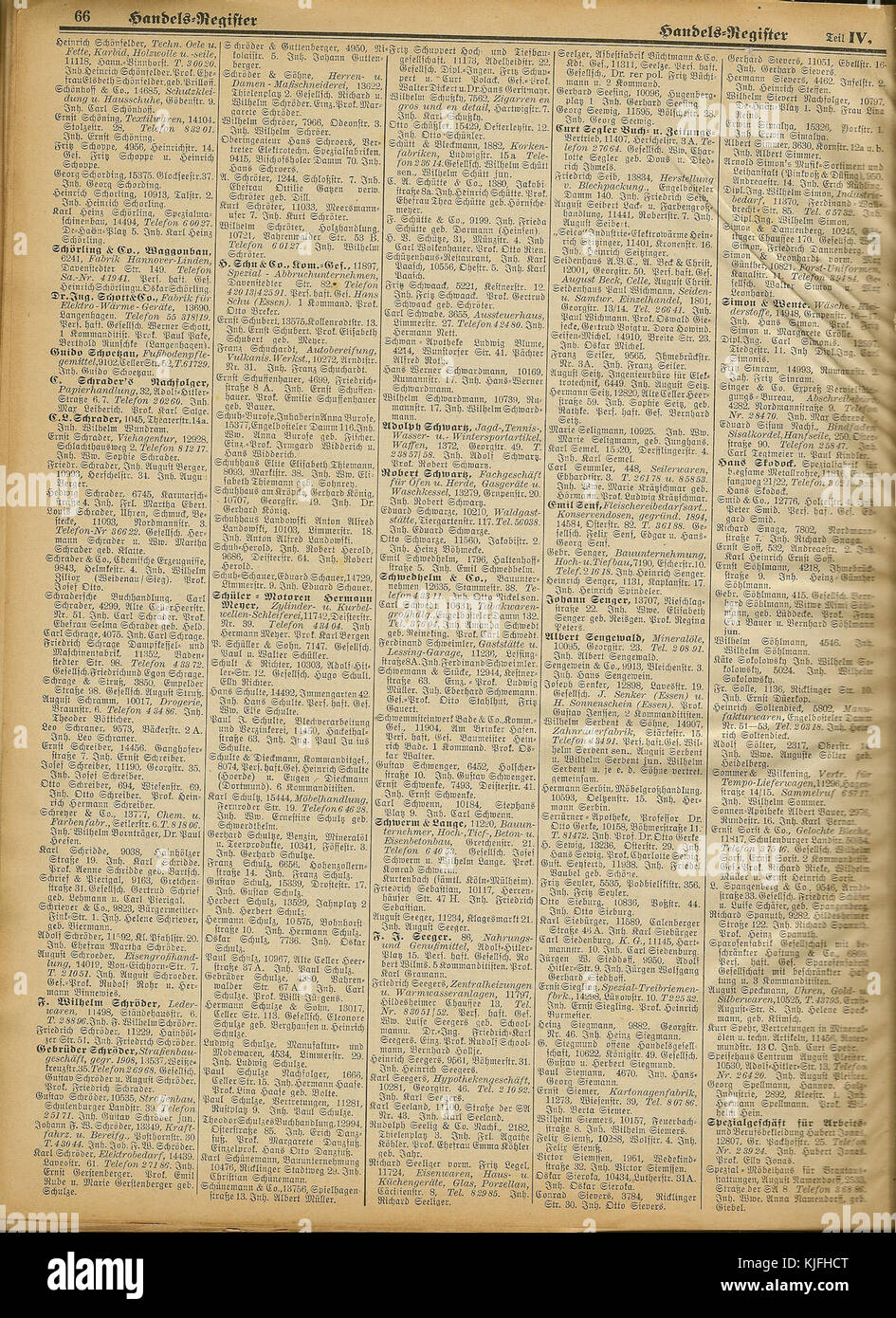 Il s'agit d'un document historique spécifique ou d'une image identifiée comme 'AB H 1942 IV S66', potentiellement de l'époque de la seconde Guerre mondiale. Le titre peut se rapporter à un document militaire, une photographie ou un artefact de cette période. Banque D'Images