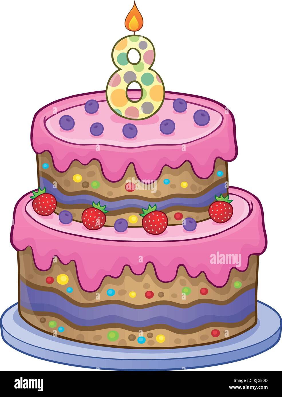 Gateau D Anniversaire De Droit Pour 8 Ans Eps10 Vector Illustration Image Vectorielle Stock Alamy Gateau D Anniversaire De Droit Pour 8 Ans Eps10 Vector Illustration Image Vectorielle Stock Alamy