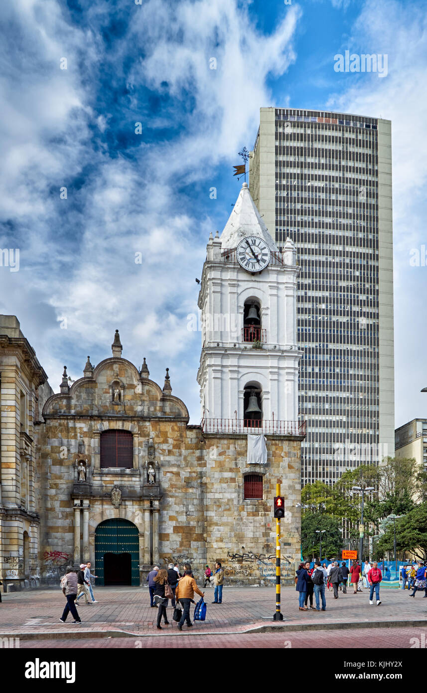 Église saint François ou Iglesia de San Francisco, Bogota, Colombie, Amérique du Sud Banque D'Images