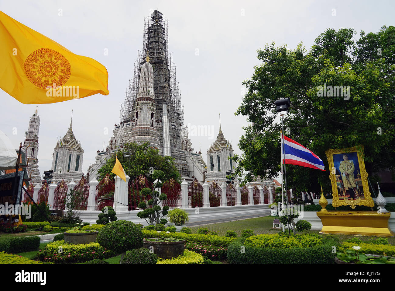 Ville bnagkok temple Thaïlande bouddha bouddhisme religion voyage . Banque D'Images