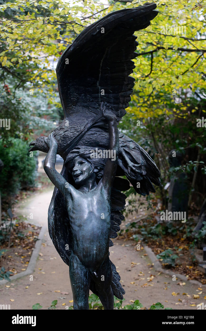 Antoine Bourdelle museum, Paris. La première victoire d'Hannibal. Le bronze. 1885. La France. Banque D'Images