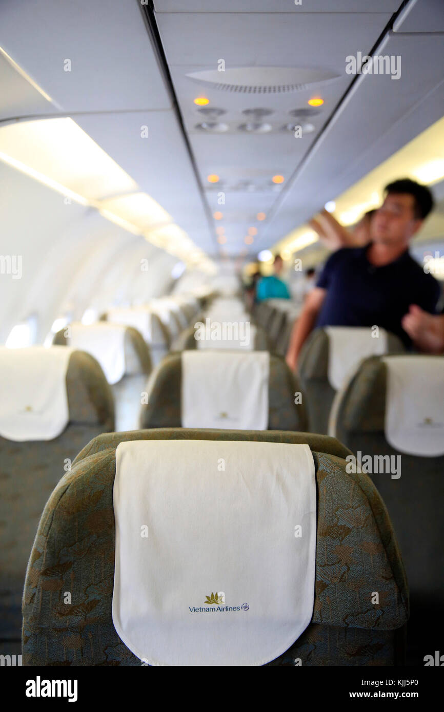 Vietnam Airlines. Airbus A321. Le Vietnam. Banque D'Images