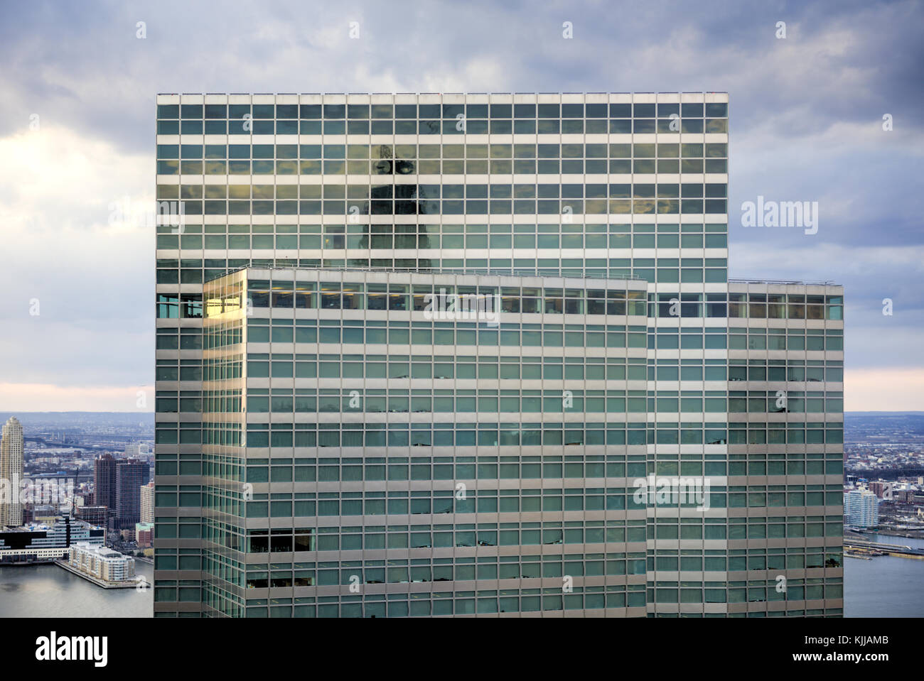 New York, New York - le 5 avril 2015 : tour Goldman Sachs au 200 West street dans le centre-ville de Manhattan. Banque D'Images