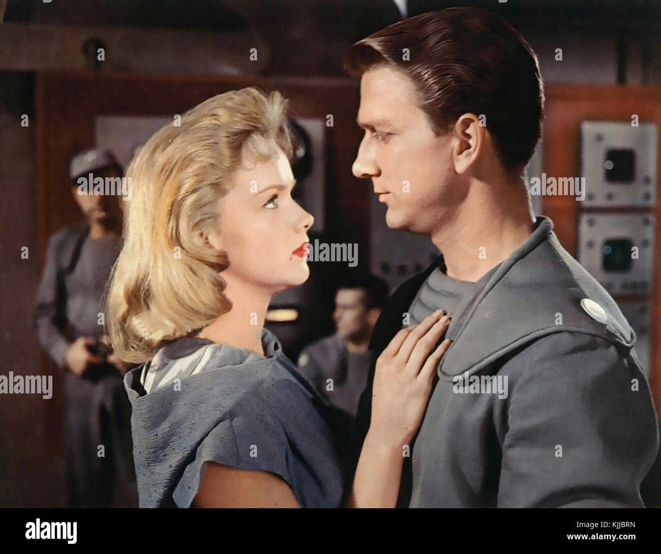 INTERDIT PLANET 1956 MGM science fiction film avec Anne Francis et Leslie Nielsen Banque D'Images