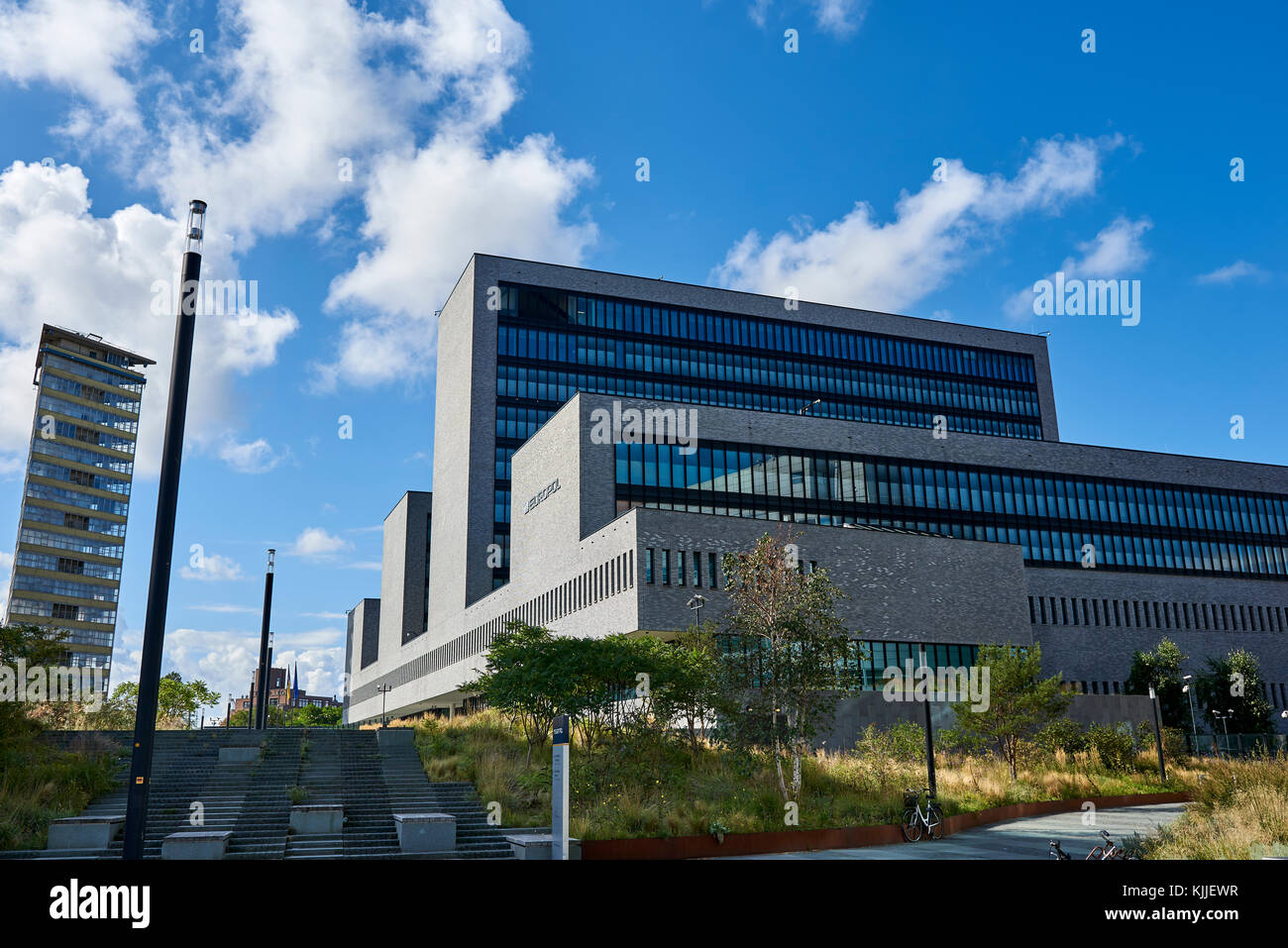 Le bureau d'Europol à La Haye, aux Pays-Bas. L'application de la loi de l'Union européenne Banque D'Images