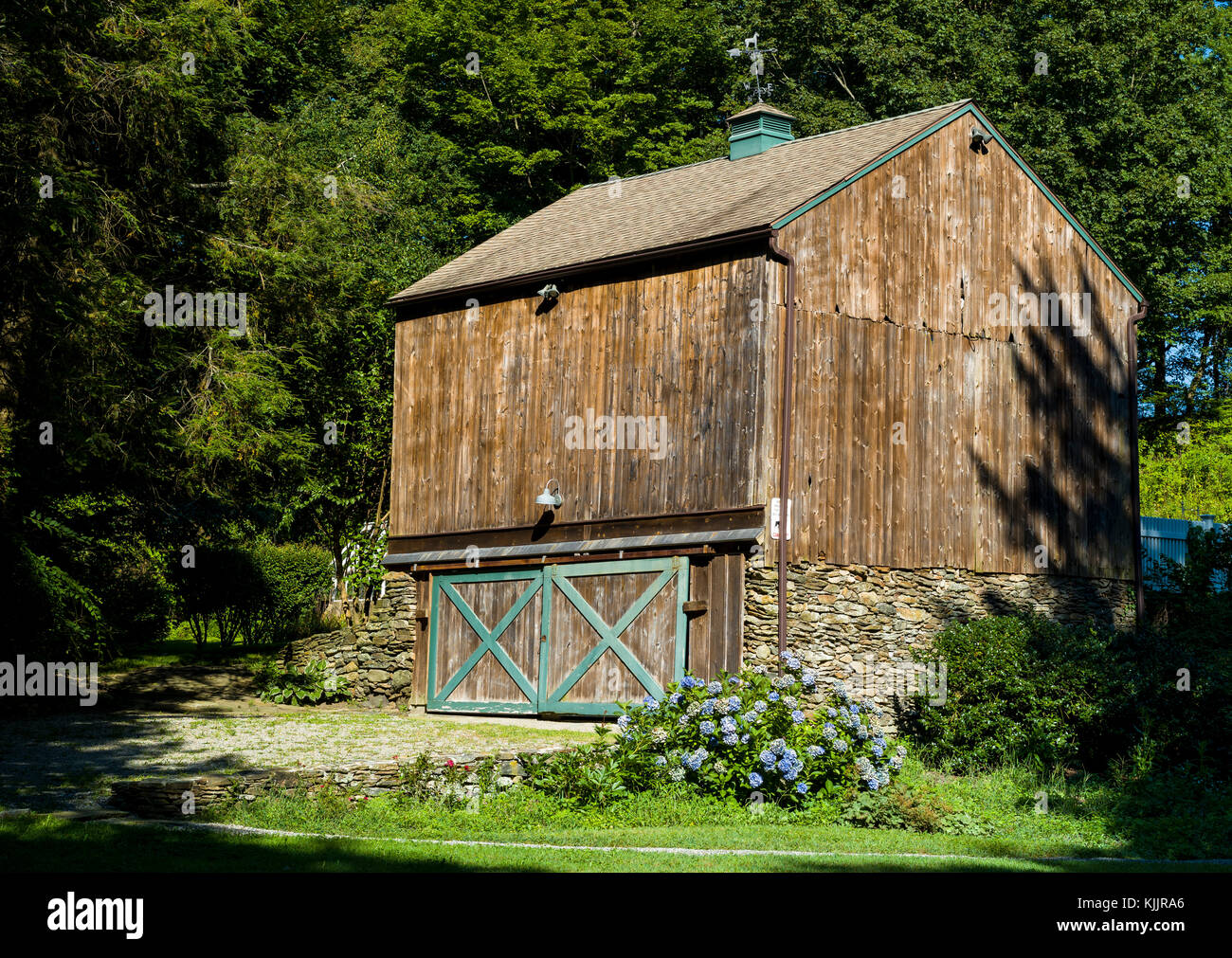 SHERMAN TURNPIKE REDDING CT 06896 Banque D'Images