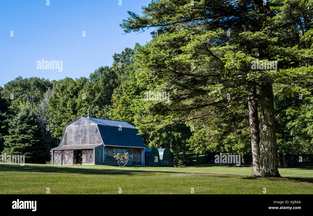 In SANFORDTOWN ROAD REDDING CT 06896 Banque D'Images