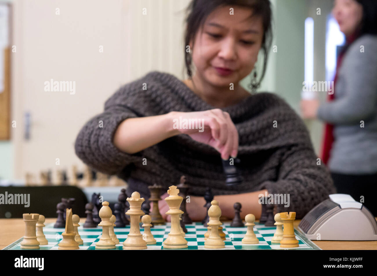 Jeu d'échecs. La France. Banque D'Images