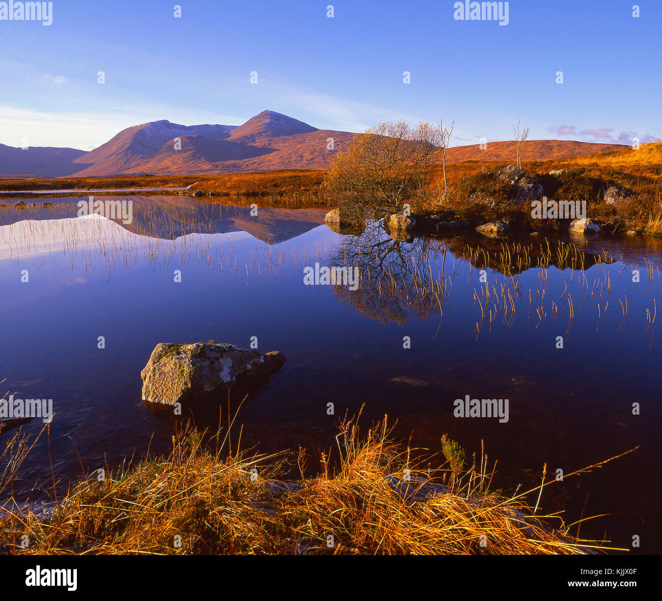 Ba, le Loch Rannoch Moor, West Highlands Banque D'Images