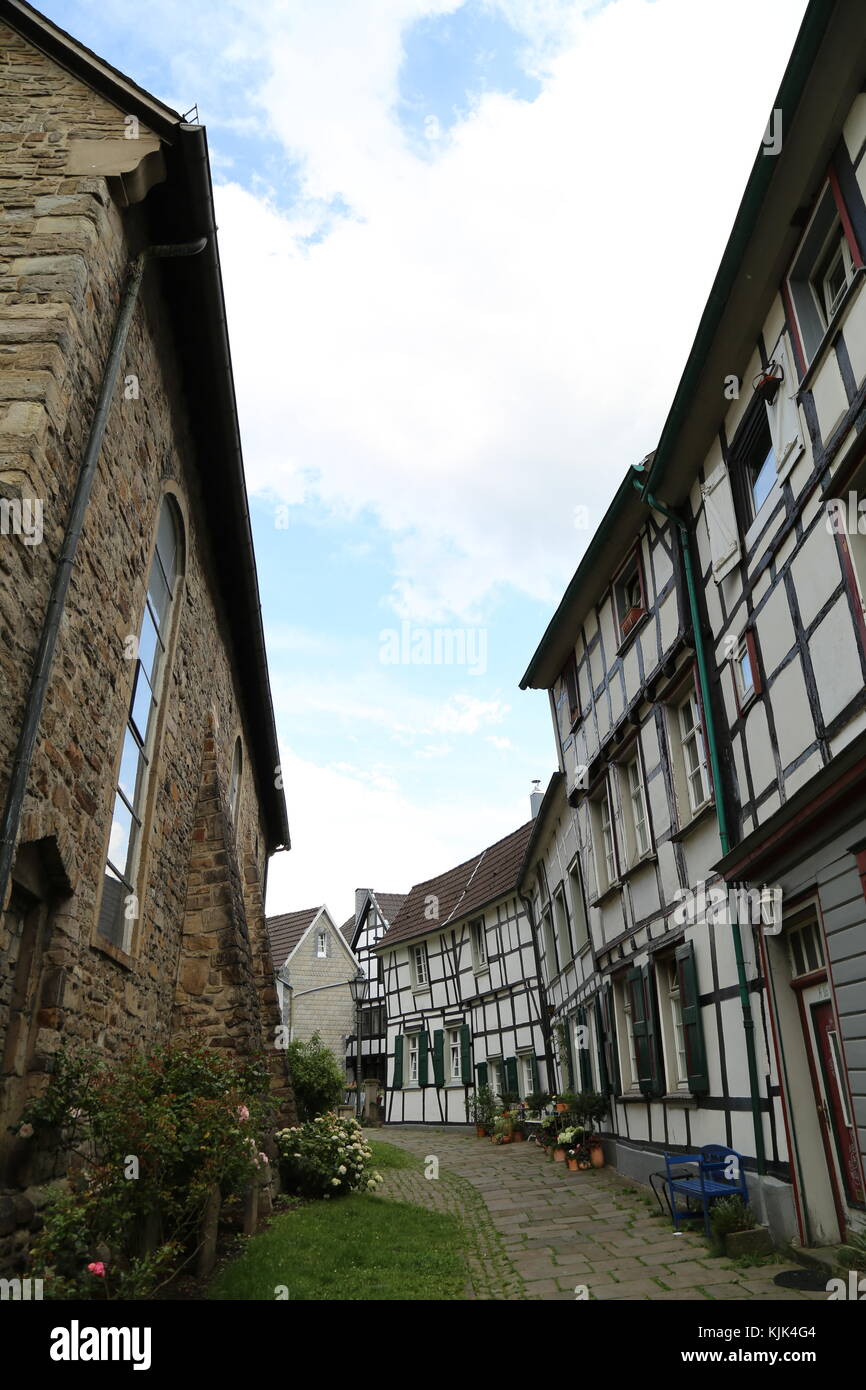 Ofold rues valley Hattingen Allemagne Banque D'Images