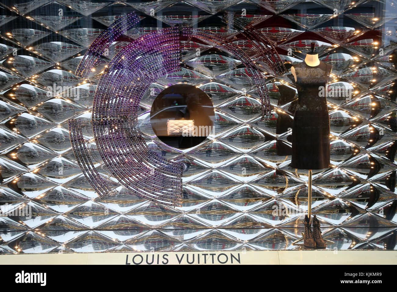 Louis Vuitton shop à Genève. La Suisse. Banque D'Images