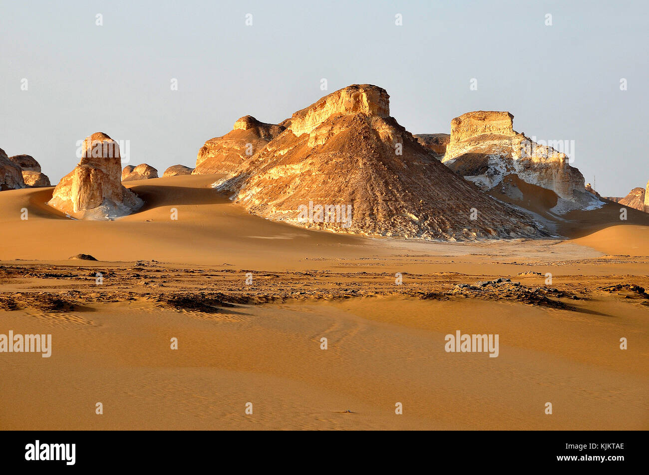 Agabat, désert province Assiout. L'Égypte. Banque D'Images