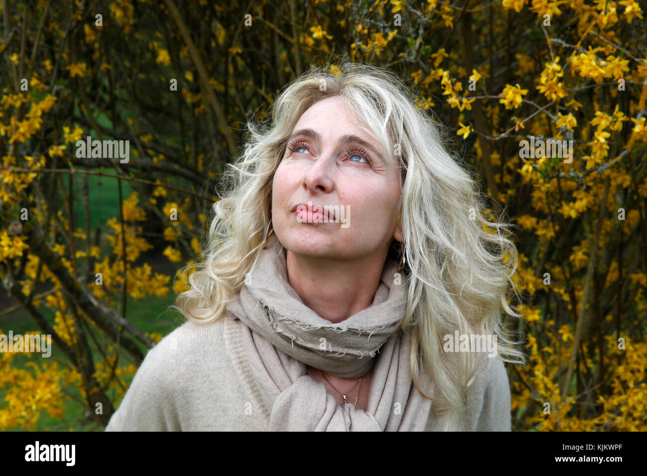 Femme européenne. La France. Banque D'Images