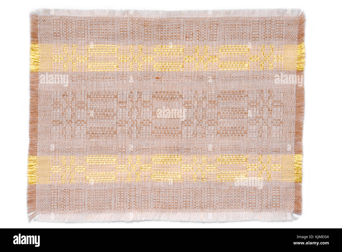 , Tissu ancien style isolé Banque D'Images
