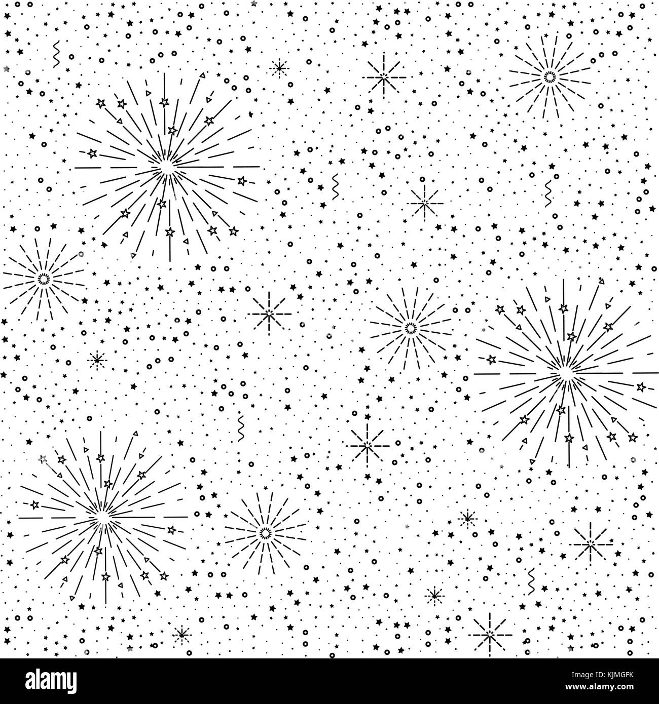 Coloré vecteur modèle homogène de fête pour les vacances Illustration de Vecteur