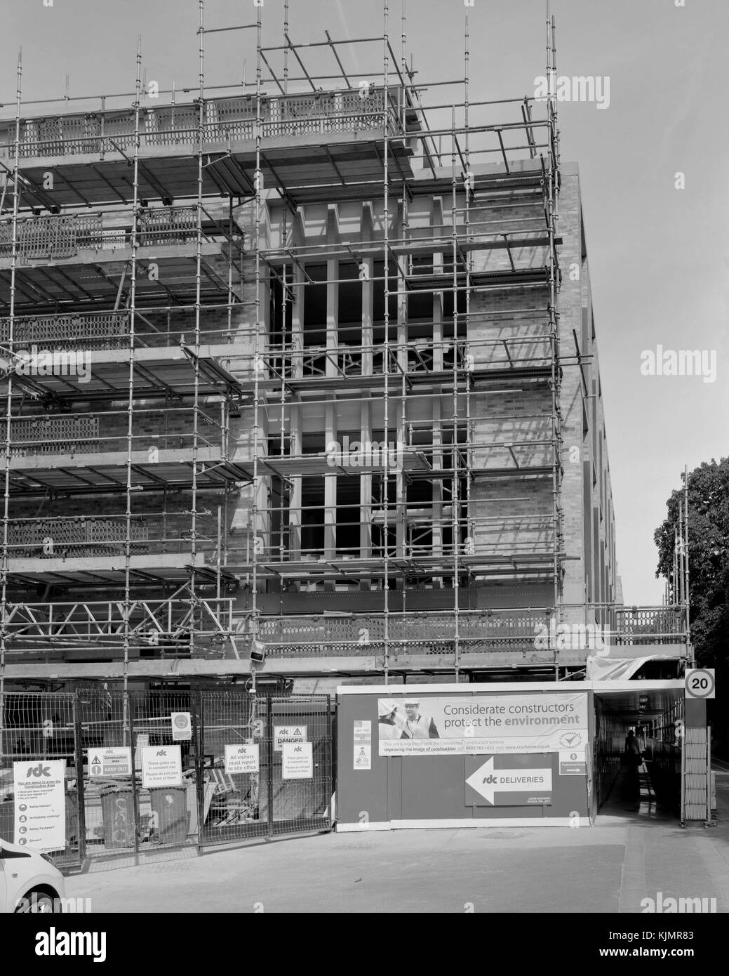 Judge Business School Projet de construction sur l'ancien site d'Addenbrooke, Cambridge Banque D'Images