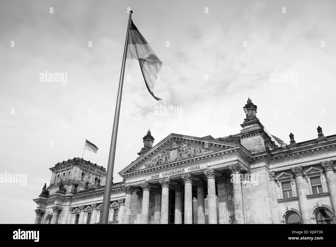 Le parlement allemand, Berlin, Germany, Europe Banque D'Images