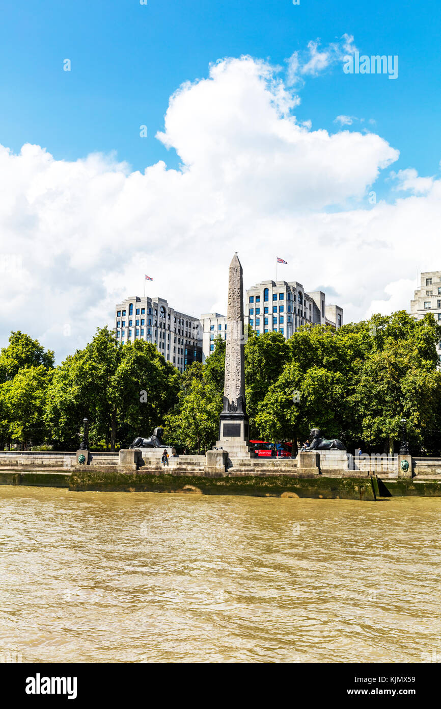 Cleopatra's Needle et Shell Mex House, Londres, aiguille de Cléopâtre — free download
