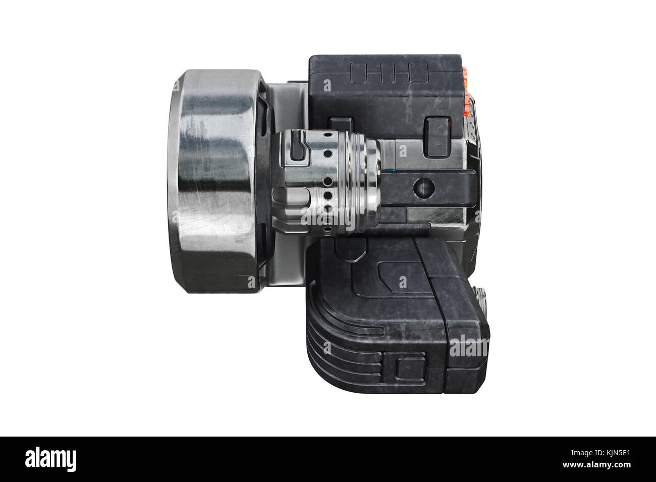 Turbine Moteur sci-fi, side view Banque D'Images