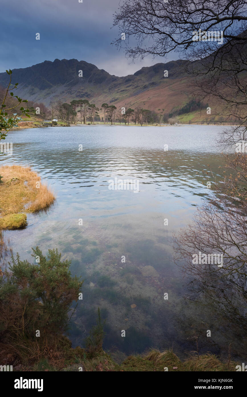 Réflexions à Buttermere Banque D'Images