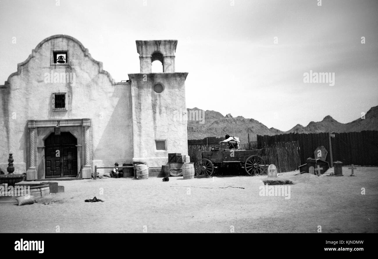 Tucson, AZ, USA, circa 1998 - Old Tucson Studios, studio de cinéma et parc à thème juste à l'ouest de Tucson, Arizona - numérisation de film négatif Banque D'Images