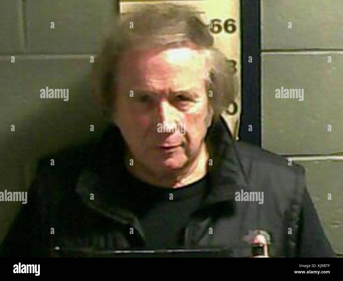 Camden, Maine - le 18 janvier : don mclean, le chanteur-compositeur derrière la mélodie classique "american pie", a été arrêté à Camden, Maine le lundi matin pour la violence domestique. d'agression de la police de Camden a reçu un appel de la maison du chanteur autour de 2 heures le lundi et arrêté mclean en arrivant à la scène. Il a été accusé d'un délit et transporté à la prison du comté de knox le 18 janvier, à Camden maine personnes : don mclean Banque D'Images