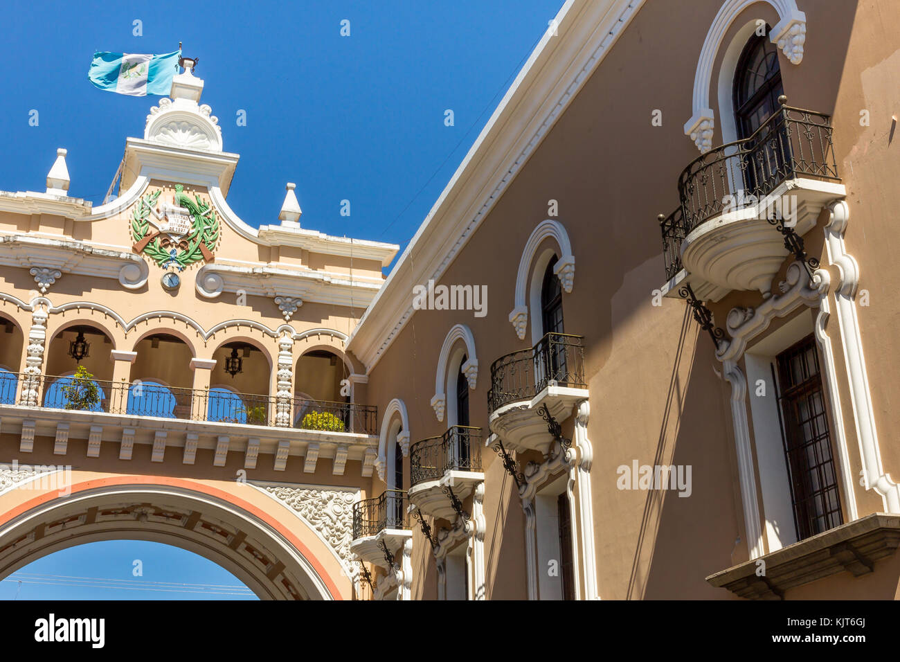 Ancien bâtiment de poste | Guatemala City | Guatemala Banque D'Images