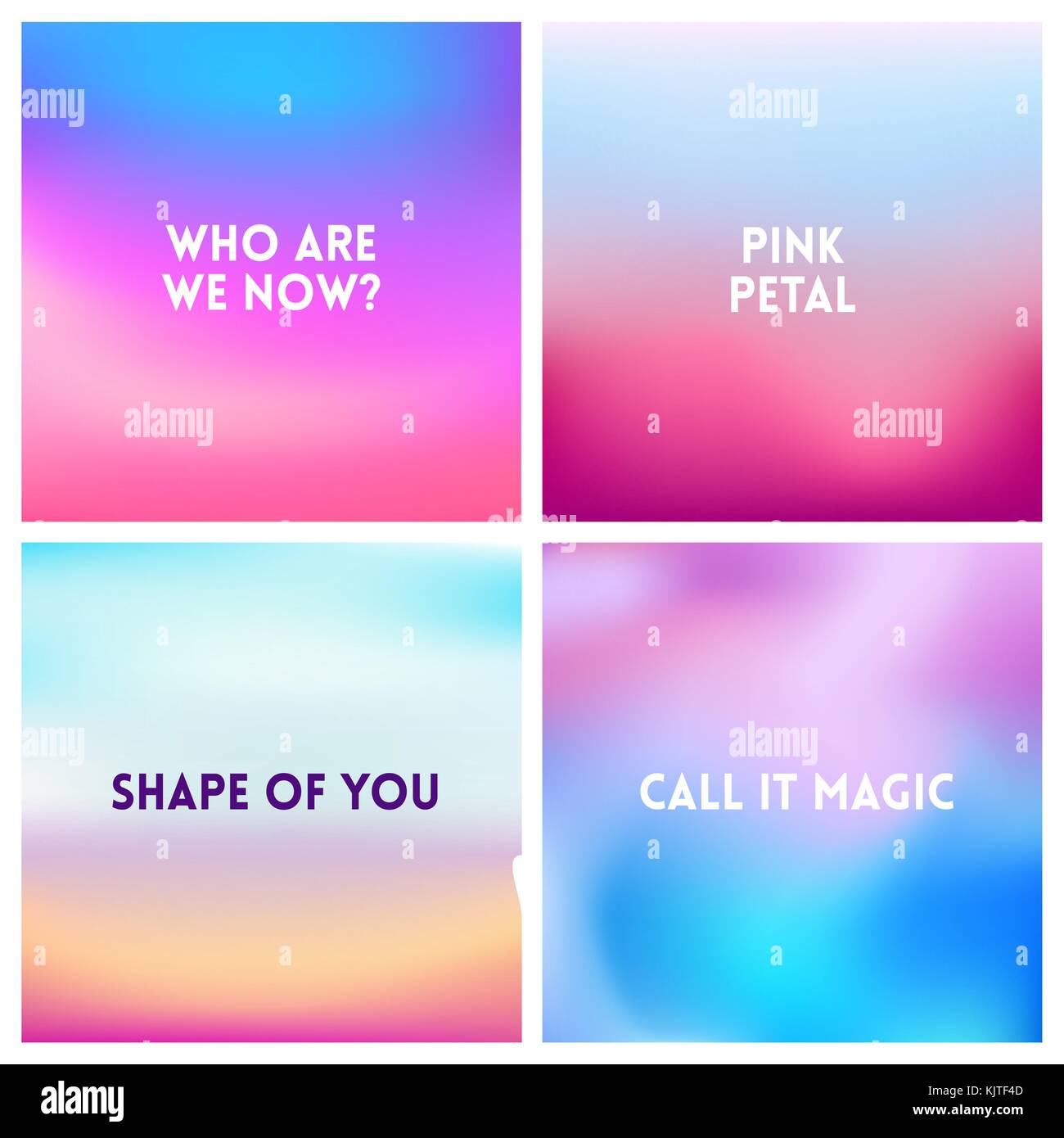 Abstract Vector Rose Bleu Fond Flou Square Fond Flou Ciel Nuages Couleurs Avec Des Citations D Amour Image Vectorielle Stock Alamy