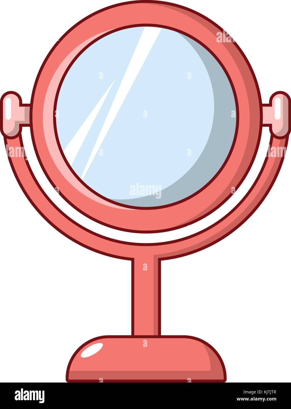 L'icône de style cartoon, miroir Image Vectorielle Stock - Alamy