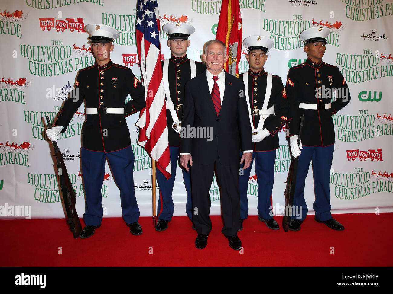 Hollywood, CA - 26 NOVEMBRE : le général Pete Osman, marines, à la 86ème édition annuelle de la parade de Noël hollywoodienne, au Hollywood Blvd, Californie, le 26 novembre 2017. Crédit: Faye Sadou/Mediapunch Banque D'Images
