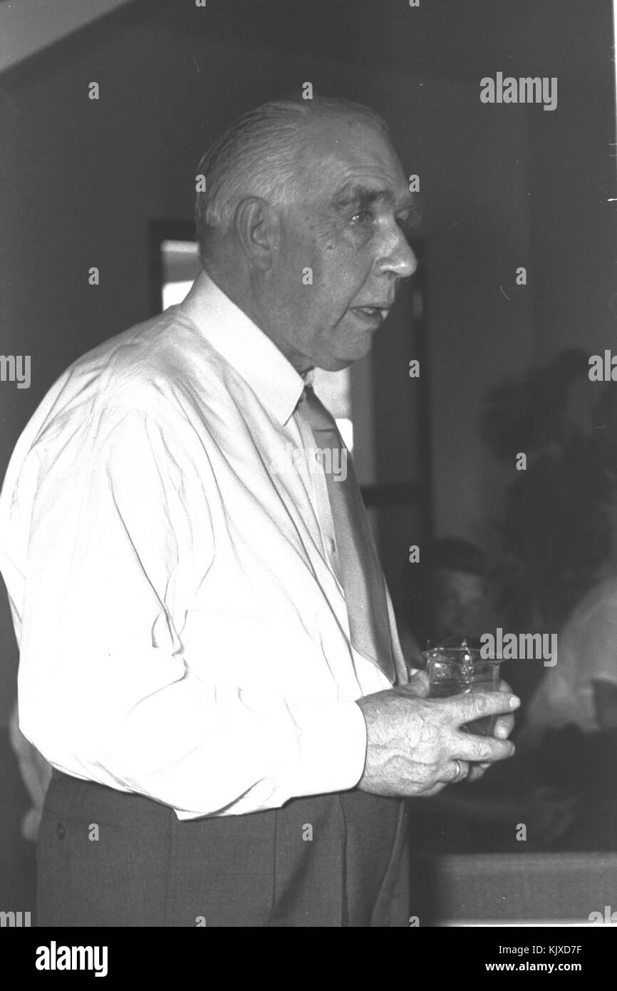 Niels Bohr 1958 Banque D'Images