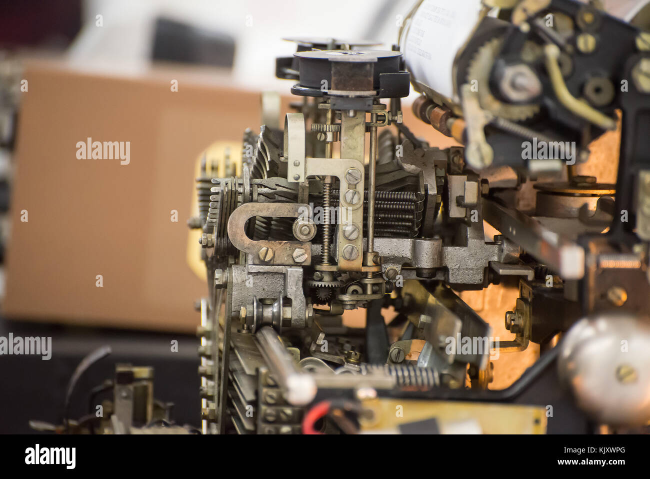 Message de transmission wwii Banque D'Images