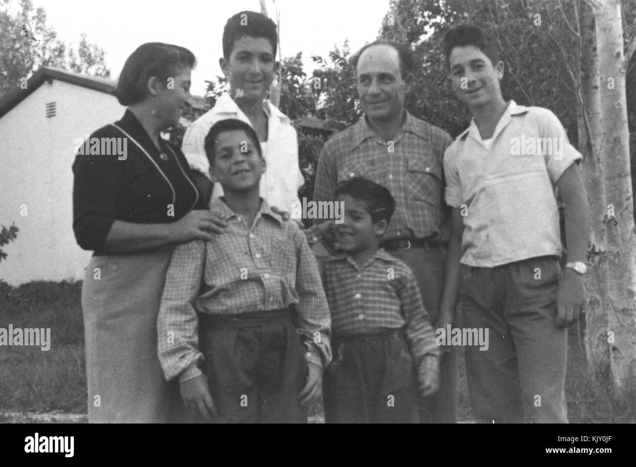 EHUD BARAK FAMILLE Banque D'Images EHUD BARAK FAMILLE Banque D'Images