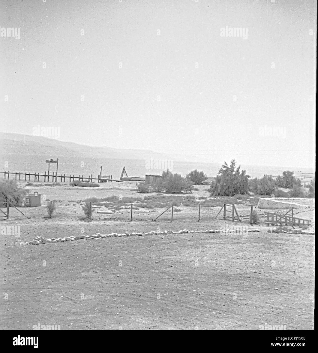 Une carte ou une image de Tibériade et de ses environs en Israël, montrant ses caractéristiques historiques et géographiques. Banque D'Images