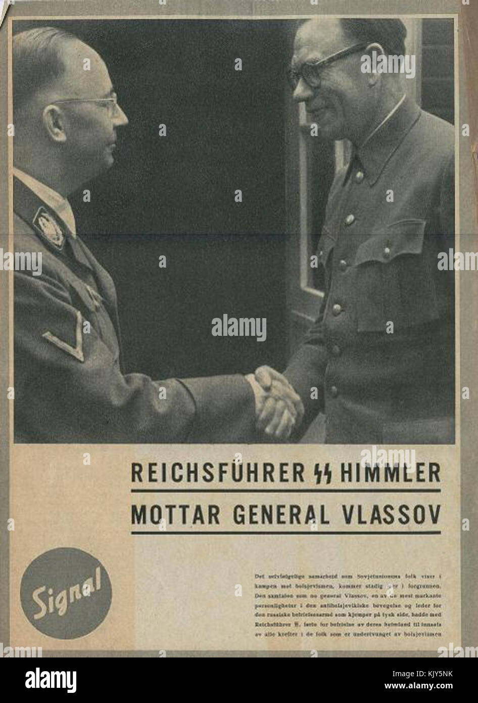 Vlassof.Himmler Banque D'Images