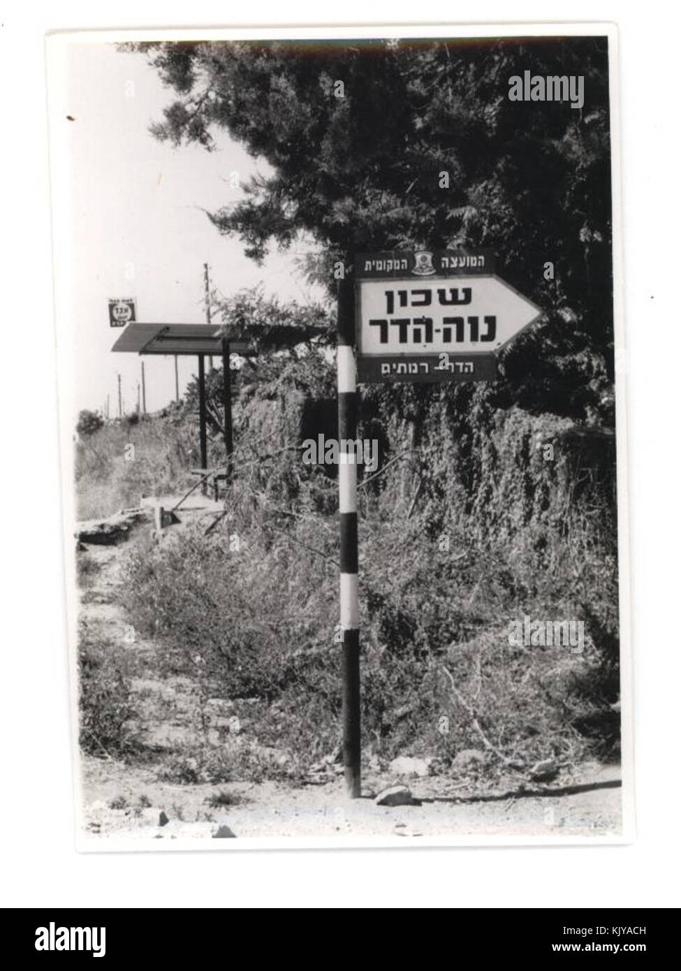 Israël 13248 Ramatayim par Jabotinsky corner Banque D'Images