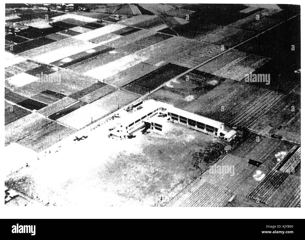 Obiyama Kumamoto junior high school 1959 Banque D'Images