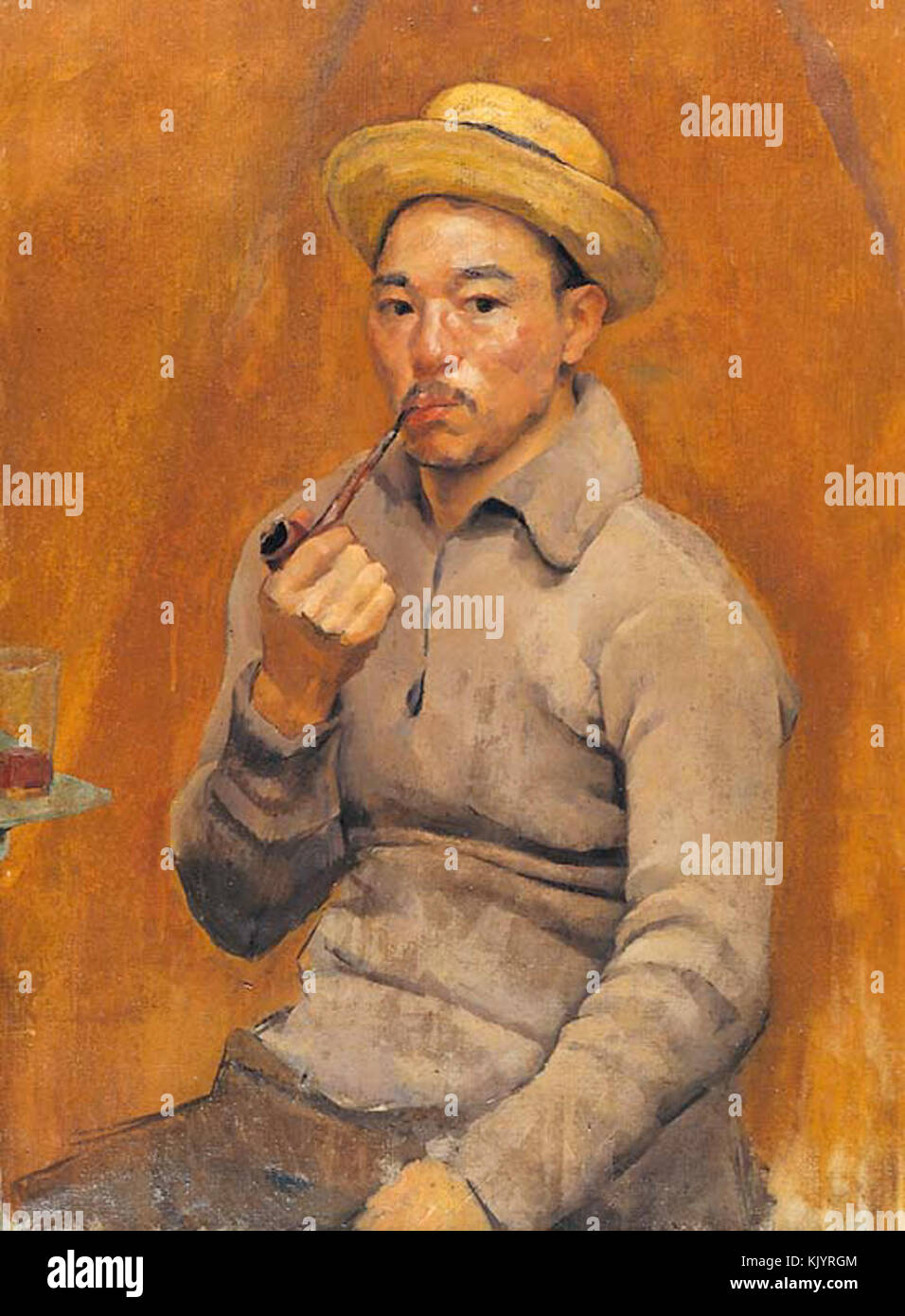 Kanae Yamamoto (1915) Self Portrait Banque D'Images