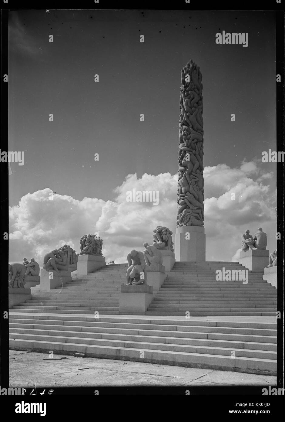 Frognerparken nb digifoto 2016021000013 NB MIT FNR 05798 Banque D'Images