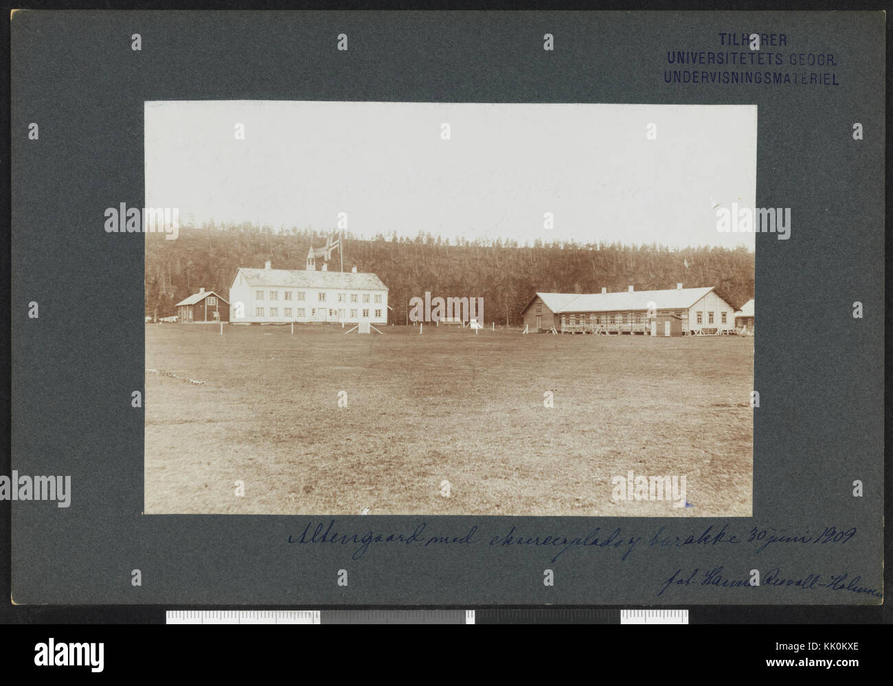 Med Altengaard eksersersplads braakke og nb digifoto 20160318 00371 bldsa NGU0314 Banque D'Images