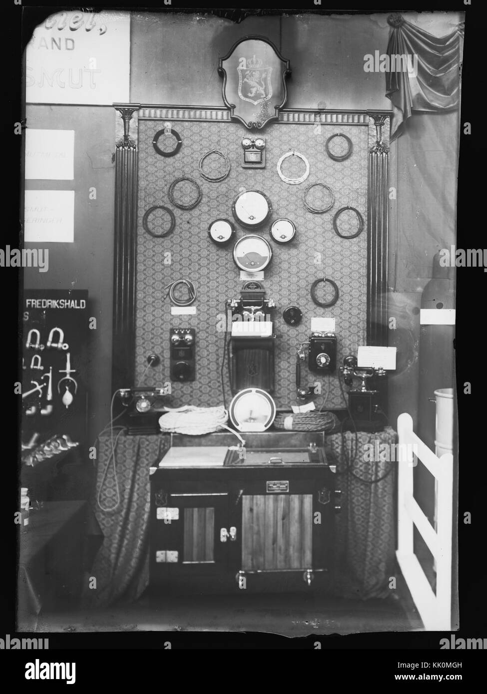 Une photographie de la 'Surogatutstillingen', une exposition mettant en valeur l'artisanat, prise en 2016. Banque D'Images