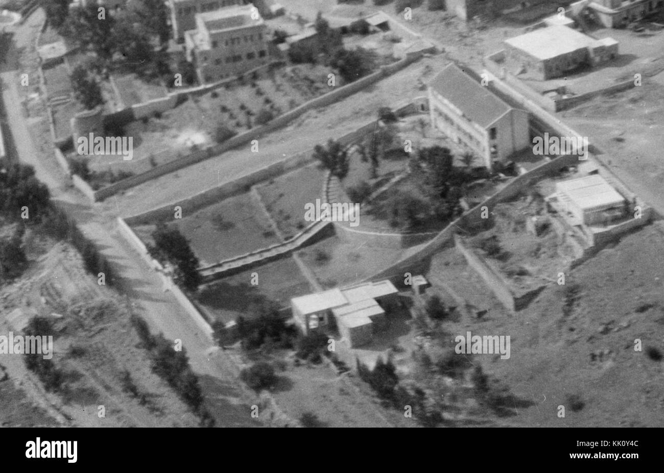 L'air vues de Tibériade à la banlieue sud au sur la côte-nord. Octobre 1931 matpc.15820.B Banque D'Images