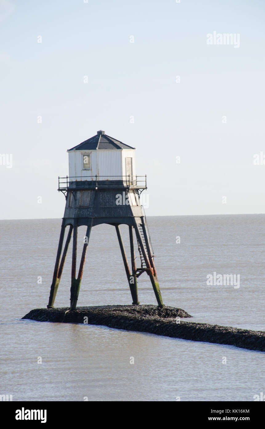 Phare de l'époque victorienne à Dovercourt essex Banque D'Images