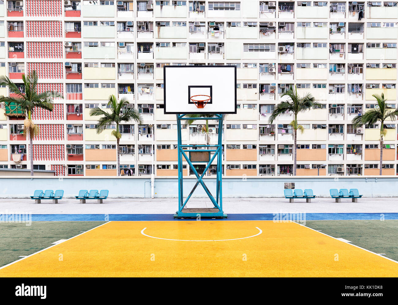 Choi Hung estate à hong kong, Chine Banque D'Images